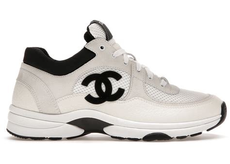 chanel low top trainer suede|Chanel sneakers 9.5.